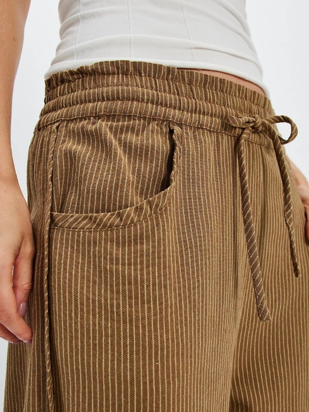 Freepeople Something Good Pull-On Barrel Pants Sz EXTRA SMALL - Picture 4 of 7